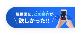 組織図に、この動作が欲しかった!!